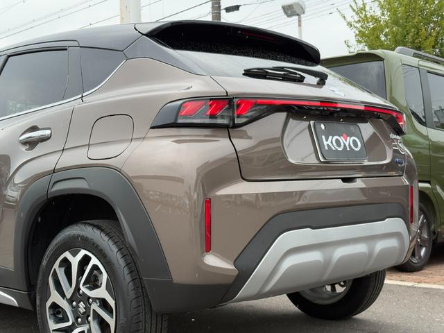 フロンクス ベースグレード メーカー装着9型メモリーナビ ハーフレザーシート スズキセーフティサポート 全方囲モニター BSM オートブレーキホールド HUD ワイヤレス充電器 フルLEDヘッドライト 純正16インチAW(46枚目)