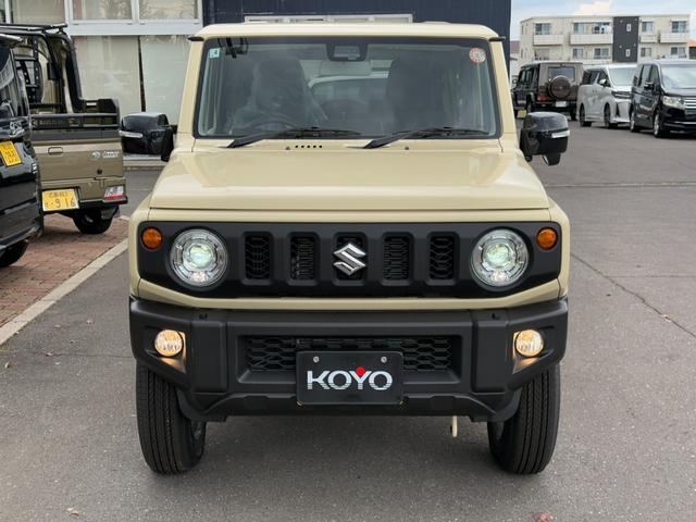 ジムニー XC 届出済未使用車 オーディオレス 革巻きステアリング 前席シートヒーター スズキセーフティサポート オートライト クルーズコントロール 純正LEDヘッドライト 純正フォグランプ 純正16インチAW(29枚目)