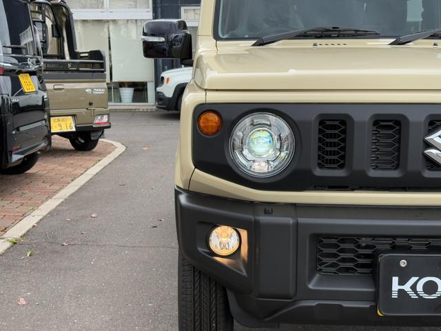 ジムニー XC 届出済未使用車 オーディオレス 革巻きステアリング 前席シートヒーター スズキセーフティサポート オートライト クルーズコントロール 純正LEDヘッドライト 純正フォグランプ 純正16インチAW(31枚目)