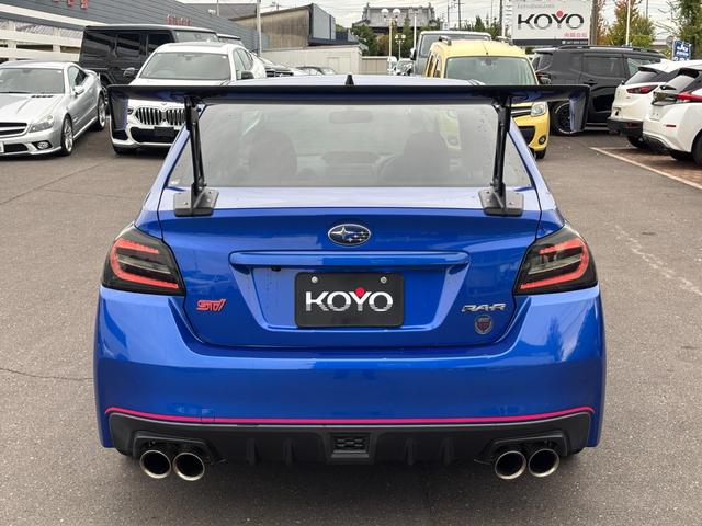 ＷＲＸ ＳＴＩ タイプＲＡ－Ｒ　５００台限定車　１オーナー　純正８型ナビ　フルセグＴＶ　バックモニター　レーダー探知機　ＥＴＣ２．０　純正ＬＥＤヘッドライト　Ｂｒｅｍｂｏディスクブレーキ　ＶＡＲＩＳウィング　ＢＢＳ１８インチＡＷ（49枚目）