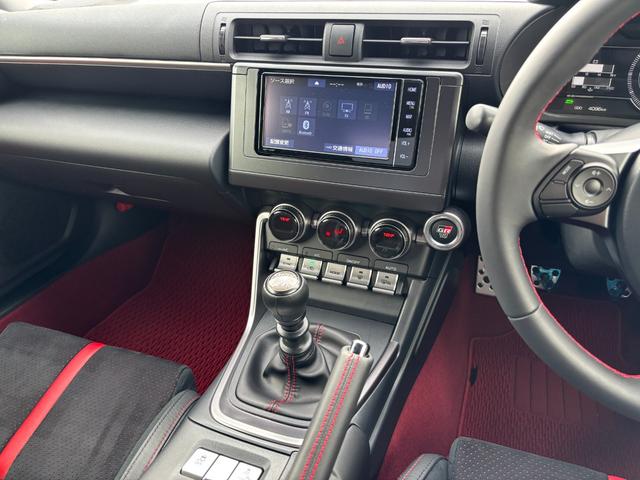 GR86 RZ 1オーナー 純正SDナビ Bモニター コムテック前後ドラレコ クルーズコントロール ハーフレザーシート ステアリング連動ヘッドランプ ETC車載器 純正フルLEDヘッドライトGROW製スポーツサス(9枚目)