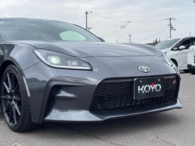 GR86 RZ 1オーナー 純正SDナビ Bモニター コムテック前後ドラレコ クルーズコントロール ハーフレザーシート ステアリング連動ヘッドランプ ETC車載器 純正フルLEDヘッドライトGROW製スポーツサス(35枚目)