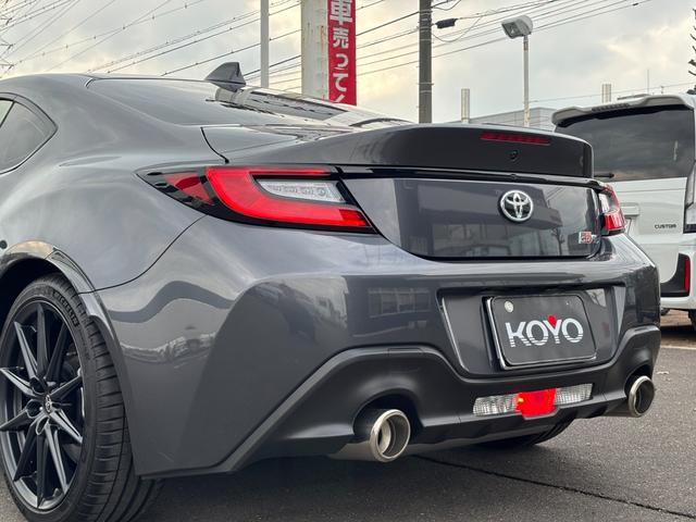 GR86 RZ 1オーナー 純正SDナビ Bモニター コムテック前後ドラレコ クルーズコントロール ハーフレザーシート ステアリング連動ヘッドランプ ETC車載器 純正フルLEDヘッドライトGROW製スポーツサス(43枚目)