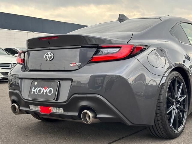 GR86 RZ 1オーナー 純正SDナビ Bモニター コムテック前後ドラレコ クルーズコントロール ハーフレザーシート ステアリング連動ヘッドランプ ETC車載器 純正フルLEDヘッドライトGROW製スポーツサス(44枚目)