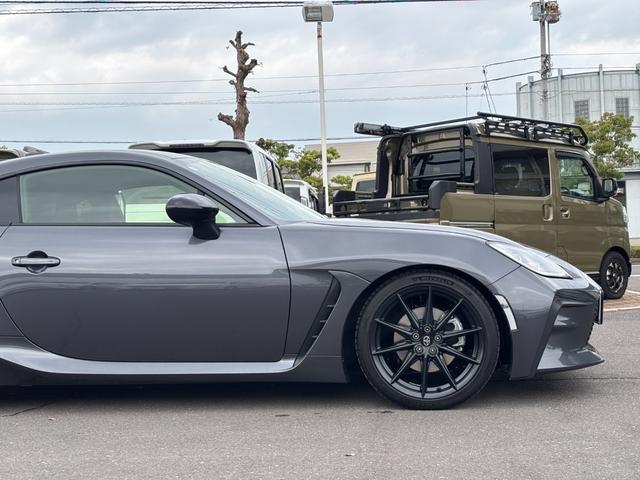 GR86 RZ 1オーナー 純正SDナビ Bモニター コムテック前後ドラレコ クルーズコントロール ハーフレザーシート ステアリング連動ヘッドランプ ETC車載器 純正フルLEDヘッドライトGROW製スポーツサス(46枚目)