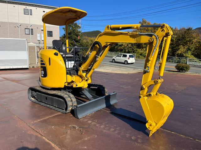 日本 コマツ PC20MR-3 バックホー アワーメーター2791h 油圧ショベル(2枚目)