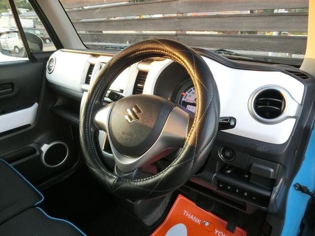 ハスラー X 社外ナビ ワンセグTV ETC Aストップ スマートキー オートAC オートライト ディスチャージライト フォグ シートヒーター 純正15アルミ CVT ABS(14枚目)