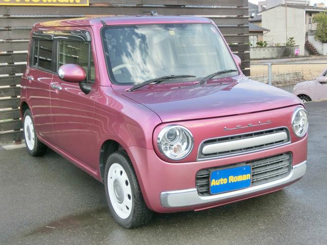 アルトラパンショコラ X 社外ナビ 地デジTV Aストップ スマートキー プッシュスタート オートAC 電格ミラー オートライト ディスチャージライト 純正14アルミ CVT ABS(6枚目)