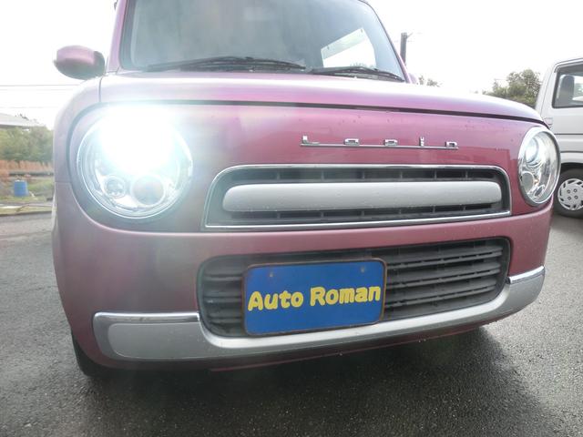 アルトラパンショコラ X 社外ナビ 地デジTV Aストップ スマートキー プッシュスタート オートAC 電格ミラー オートライト ディスチャージライト 純正14アルミ CVT ABS(29枚目)