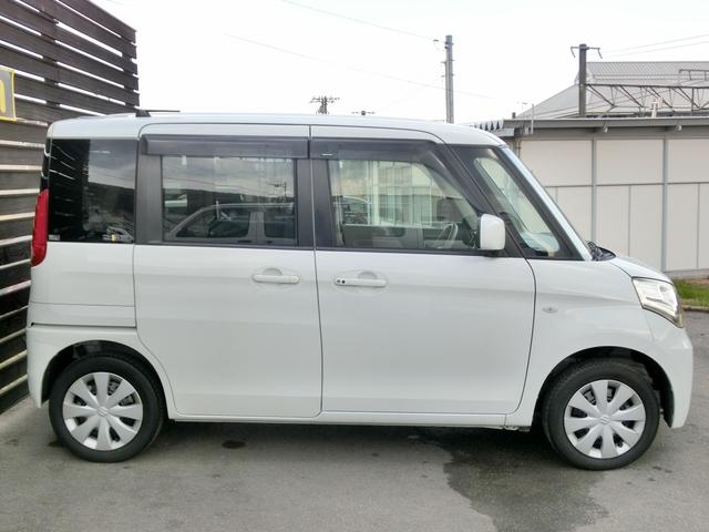 スペーシア X 社外ナビ ワンセグTV ETC パワスラ Aストップ スマートキー プッシュスタート オートAC オートライト ディスチャージライト CVT ABS(7枚目)