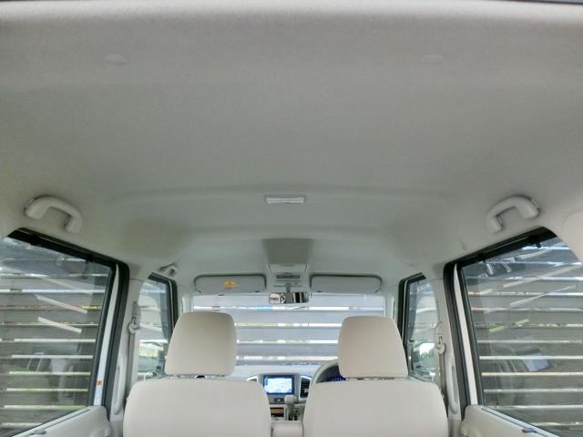 スペーシア X 社外ナビ ワンセグTV ETC パワスラ Aストップ スマートキー プッシュスタート オートAC オートライト ディスチャージライト CVT ABS(13枚目)