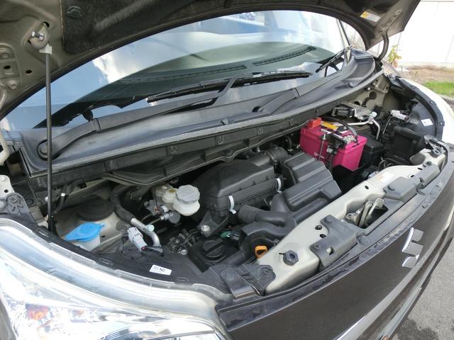 スペーシア Ｇ　社外ナビ　ワンセグＴＶ　ＥＴＣ　シートヒーター　オートＡＣ　Ａストップ　スマートキー　プッシュスタート　ＣＶＴ　ＡＢＳ（3枚目）