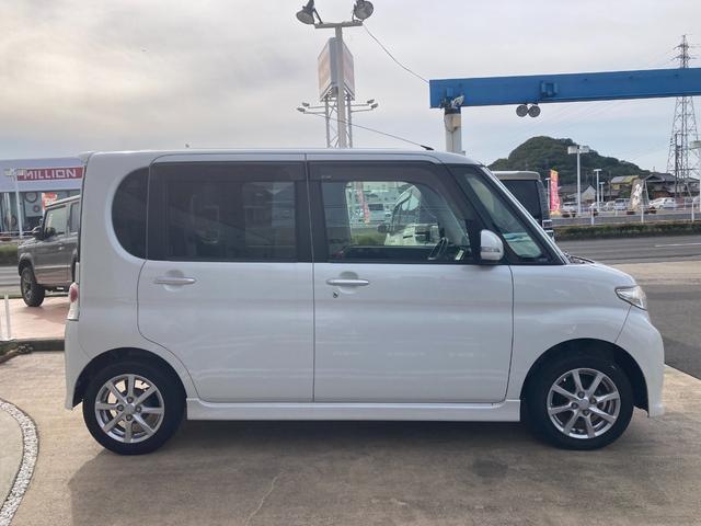 タント カスタムX ナビ フルセグTV バックカメラ パワースライドドア スマートキー 電動格納ミラー 純正アルミホイール フォグランプ オートエアコン(4枚目)