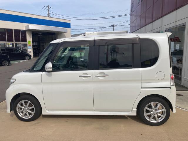 タント カスタムX ナビ フルセグTV バックカメラ パワースライドドア スマートキー 電動格納ミラー 純正アルミホイール フォグランプ オートエアコン(5枚目)