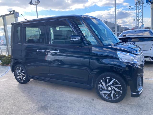 スペーシアカスタム XS ナビ Bluetooth CD DVD 純正アルミホイール 両側パワースライドドア プッシュスタート スマートキー 衝突軽減ブレーキ アイドリングストップ(4枚目)