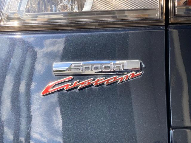 スペーシアカスタム XS ナビ Bluetooth CD DVD 純正アルミホイール 両側パワースライドドア プッシュスタート スマートキー 衝突軽減ブレーキ アイドリングストップ(18枚目)