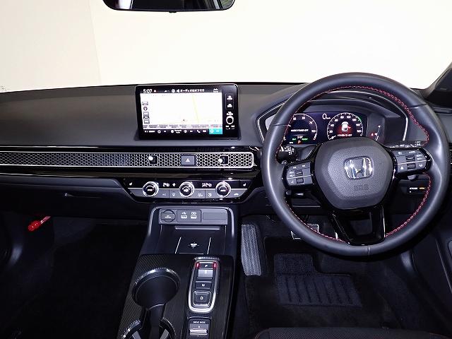 シビック e:HEV ホンダセンシング・ナビ・フルセグ・バックカメラ・ETC・サイドカーテンエアーバッグ・クルーズC・電動シート/ヒーター・18AW 盗難防止システム クリアランスソナー オートクルーズコントロール ABS(12枚目)