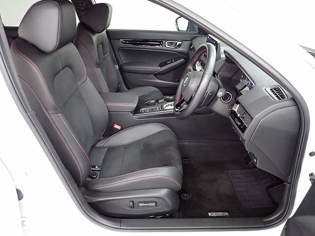 シビック e:HEV ホンダセンシング・ナビ・フルセグ・バックカメラ・ETC・サイドカーテンエアーバッグ・クルーズC・電動シート/ヒーター・18AW 盗難防止システム クリアランスソナー オートクルーズコントロール ABS(13枚目)