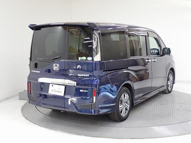 ステップワゴンスパーダ ｅ：ＨＥＶスパーダＧホンダセンシング　ナビ・フルセグ・バックカメラ・前後ドラレコ・ＥＴＣ・オートクルーズ・両側ＰＳＤ・ダブルエアコン・ＬＥＤ・１６ＡＷ　ＬＥＤライト　ドライブレコーダ　セキュリティアラーム　横滑り防止装置　Ｂカメラ　ＡＡＣ（11枚目）