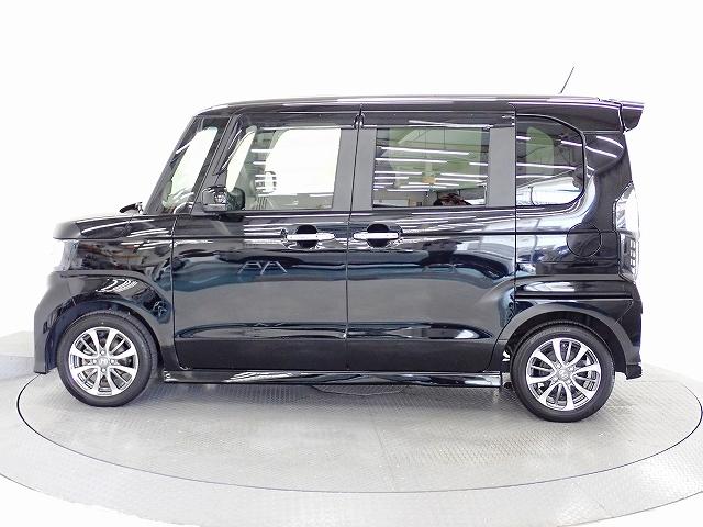 N-BOXカスタム L センシング・ナビ・フルセグ・バックカメラ・ETC・サイドカーテンエアーバッグ・クルーズC・左側PSD・LED・14AW Pソナー サイドエアバッグ ナビTV Aストップ シートヒータ ベンチシート(8枚目)