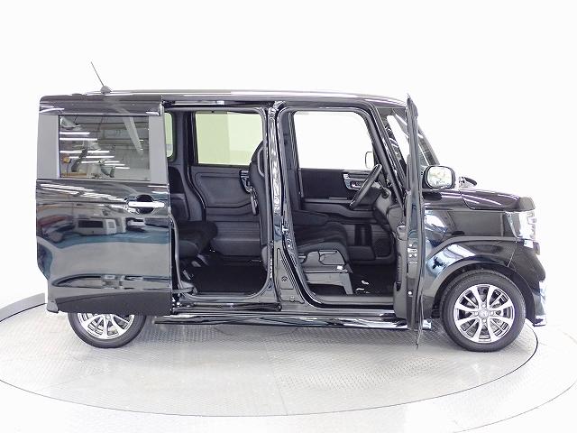 N-BOXカスタム L センシング・ナビ・フルセグ・バックカメラ・ETC・サイドカーテンエアーバッグ・クルーズC・左側PSD・LED・14AW Pソナー サイドエアバッグ ナビTV Aストップ シートヒータ ベンチシート(9枚目)