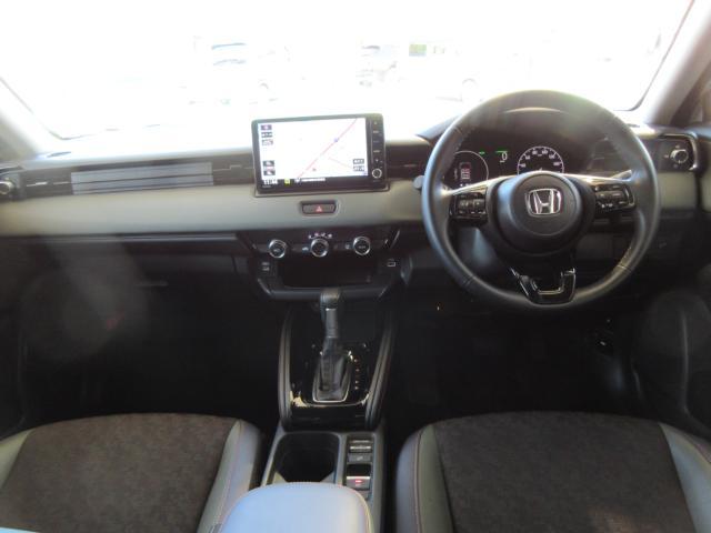 ヴェゼル e:HEV X・HuNTパッケージ 元弊社デモカー 純正ナビ フルセグTV ETC Bluetooth ETC ホンダセンシング アダプティブクルーズコントロール ルーフレール バックモニター LEDヘッドライト スマートキー(3枚目)