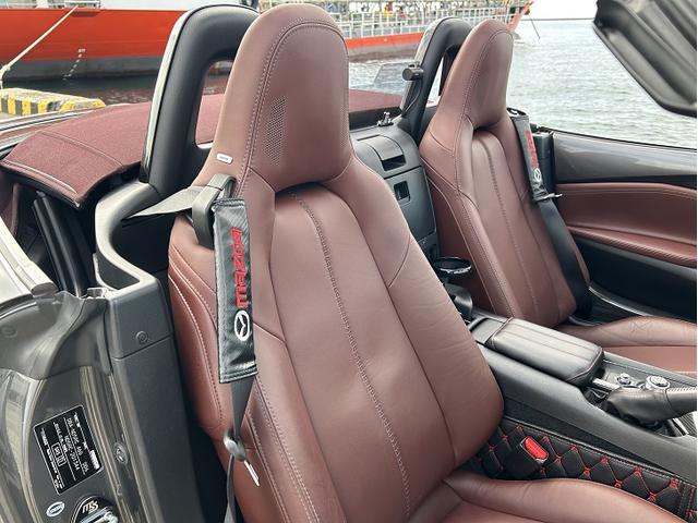 お洒落なレザーシート