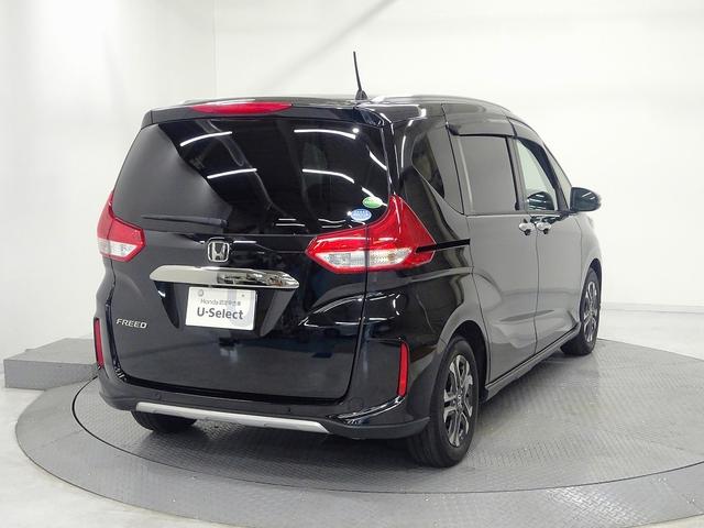 フリード クロスター・ホンダセンシング 両PSD 地デジ エアバック Iストップ VSA リヤカメラ 3列シート DVD再生 イモビライザー キーフリー パワステ クルコン AAC LEDライト シートヒータ(12枚目)