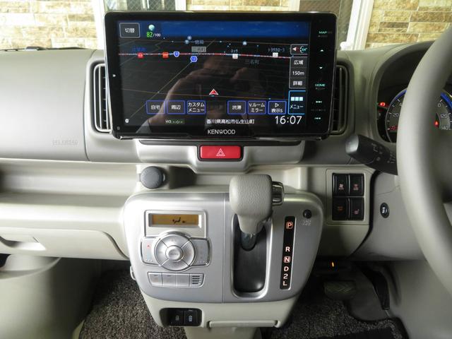 エブリイワゴン PZターボスペシャル ハイルーフ デュアルカメラブレーキサポート 社外9インチSDナビ ETC 前後方ドライブレコーダー 純正フロアマット オートステップ マルチルーフバー(サイド) フロアイルミネーション スペアキー(10枚目)