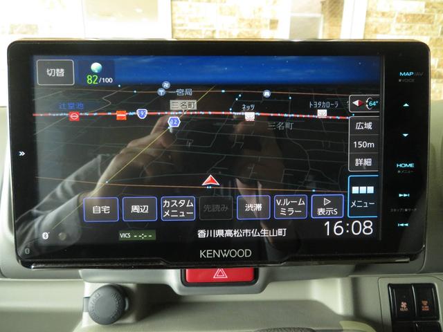 エブリイワゴン PZターボスペシャル ハイルーフ デュアルカメラブレーキサポート 社外9インチSDナビ ETC 前後方ドライブレコーダー 純正フロアマット オートステップ マルチルーフバー(サイド) フロアイルミネーション スペアキー(11枚目)