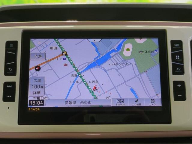 ムーヴキャンバス ＧメイクアップＳＡ３　純正　８インチ　ＳＤナビ／スマートアシスト（トヨタ・ダイハツ）／両側電動スライドドア／全方位モニター／車線逸脱防止支援システム／ヘッドランプ　ＬＥＤ／Ｂｌｕｅｔｏｏｔｈ接続／ＥＴＣ　全周囲カメラ（9枚目）