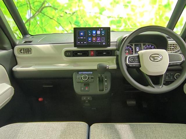 ムーヴキャンバス ストライプスG 新品タイヤ/保証書/ディスプレイオーディオ9インチ/スマートアシスト(トヨタ・ダイハツ)/両側電動スライドドア/シートヒーター 前席/車線逸脱防止支援システム/ドライブレコーダー 前後 バックカメラ(4枚目)