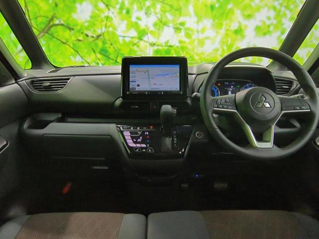 eKクロススペース Gプラスエディション 新品タイヤ/保証書/社外 9インチ SDナビ/イーアシスト(ミツビシ)/両側電動スライドドア/シートヒーター 前席/全方位モニター/車線逸脱防止支援システム/ドライブレコーダー 前後 全周囲カメラ(4枚目)