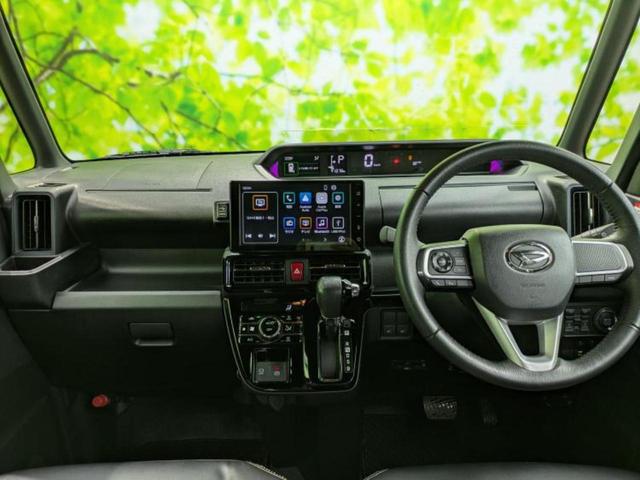 タント カスタムRS 新品タイヤ/保証書/ディスプレイオーディオ9インチ/フリップダウンモニター 純正 12.8インチ/衝突安全装置/両側電動スライドドア/シートヒーター 前席/車線逸脱防止支援システム バックカメラ TV(4枚目)