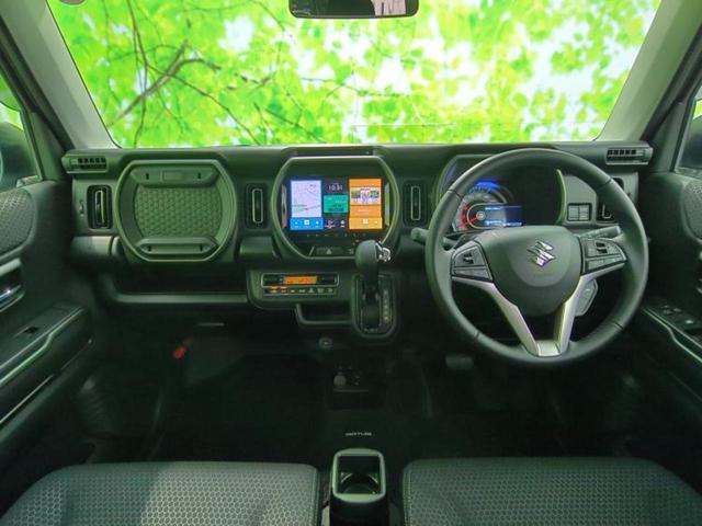 ハスラー タフワイルドターボ 保証書/純正 9インチ ナビ/セーフティサポート(スズキ)/シートヒーター 前席/全方位モニター/車線逸脱防止支援システム/パーキングアシスト バックガイド/ヘッドランプ LED ターボ 全周囲カメラ(4枚目)