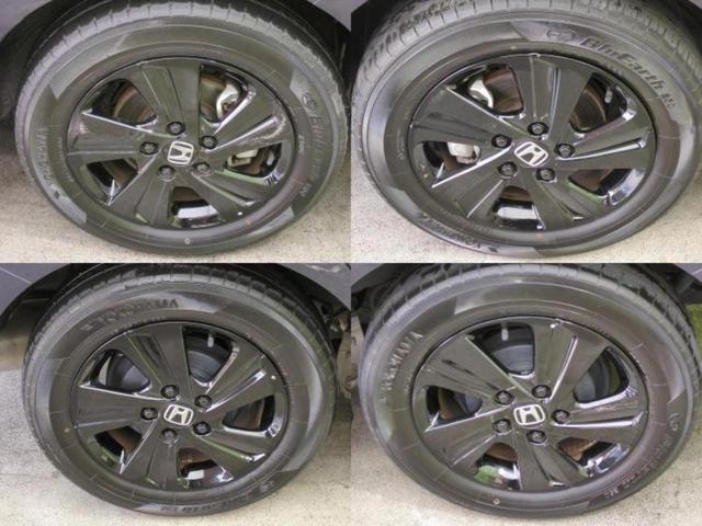 フリード Ｇブラックスタイル　新品タイヤ／保証書／純正　９インチ　メモリーナビ／ホンダセンシング／両側電動スライドドア／シートヒーター　前席／車線逸脱防止支援システム／パーキングアシスト　バックガイド　衝突被害軽減システム　禁煙車（57枚目）