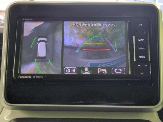 スペーシア ４ＷＤハイブリッドＸ　新品タイヤ／保証書／社外　ＳＤナビ／衝突安全装置／両側電動スライドドア／シートヒーター　前席／全方位モニター用カメラ／車線逸脱防止支援システム／パーキングアシスト　バックガイド　衝突被害軽減システム（11枚目）