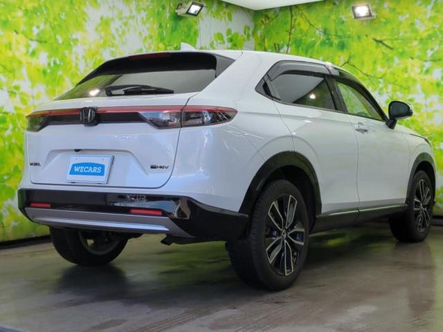 ヴェゼル eHEV Z 新品タイヤ/保証書/純正 9インチ SDナビ/ホンダセンシング/シートヒーター/車線逸脱防止支援システム/シート ハーフレザー/電動バックドア/ヘッドランプ LED/USBジャック バックカメラ(3枚目)