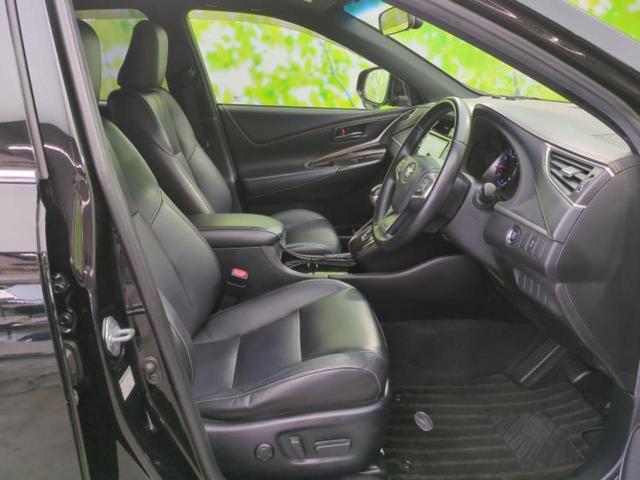 ハリアー エレガンス　新品タイヤ／モデリスタエアロ／社外　９インチ　ＳＤナビ／シートヒーター　前席／シート　フルレザー／ヘッドランプ　ＨＩＤ／Ｂｌｕｅｔｏｏｔｈ接続／ＥＴＣ／ＥＢＤ付ＡＢＳ／横滑り防止装置　革シート（5枚目）