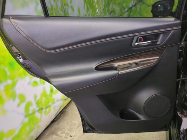 ハリアー エレガンス　新品タイヤ／モデリスタエアロ／社外　９インチ　ＳＤナビ／シートヒーター　前席／シート　フルレザー／ヘッドランプ　ＨＩＤ／Ｂｌｕｅｔｏｏｔｈ接続／ＥＴＣ／ＥＢＤ付ＡＢＳ／横滑り防止装置　革シート（25枚目）