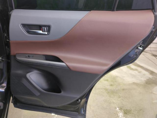 ハリアー Ｇ　保証書／純正　ＳＤナビ／デジタルインナーミラー／衝突安全装置／車線逸脱防止支援システム／シート　ハーフレザー／電動バックドア／ドライブレコーダー　純正／ヘッドランプ　ＬＥＤ／ＵＳＢジャック　電動シート（24枚目）