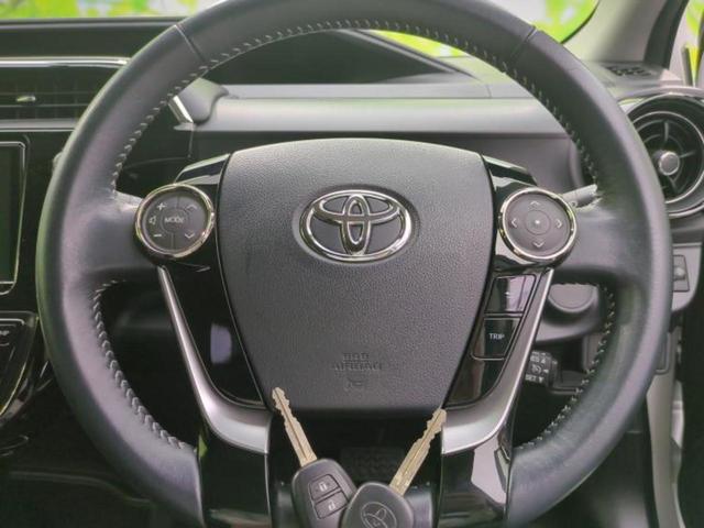 アクア クロスオーバー　新品タイヤ／保証書／純正　９インチ　ＳＤナビ／衝突安全装置／車線逸脱防止支援システム／シート　ハーフレザー／ヘッドランプ　ＬＥＤ／Ｂｌｕｅｔｏｏｔｈ接続／ＥＴＣ／ＥＢＤ付ＡＢＳ／横滑り防止装置（14枚目）