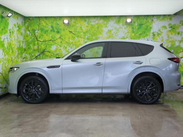 ＣＸ－６０ ４ＷＤ　ＸＤハイブリッドプレミアムスポーツ　新品タイヤ／サンルーフ／ＢＯＳＥ／保証書／純正　ＳＤナビ／衝突安全装置／エアーシート　前席／全方位モニター／車線逸脱防止支援システム／シート　フルレザー／電動バックドア／ドライブレコーダー　前後（2枚目）