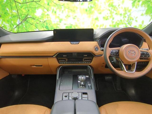 ＣＸ－６０ ４ＷＤ　ＸＤハイブリッドプレミアムスポーツ　新品タイヤ／サンルーフ／ＢＯＳＥ／保証書／純正　ＳＤナビ／衝突安全装置／エアーシート　前席／全方位モニター／車線逸脱防止支援システム／シート　フルレザー／電動バックドア／ドライブレコーダー　前後（4枚目）