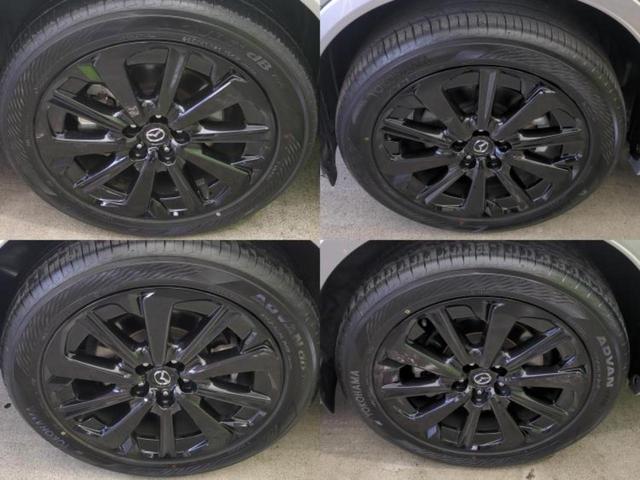 ＣＸ－６０ ４ＷＤ　ＸＤハイブリッドプレミアムスポーツ　新品タイヤ／サンルーフ／ＢＯＳＥ／保証書／純正　ＳＤナビ／衝突安全装置／エアーシート　前席／全方位モニター／車線逸脱防止支援システム／シート　フルレザー／電動バックドア／ドライブレコーダー　前後（65枚目）