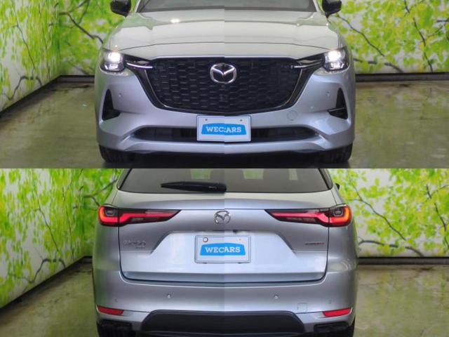 ＣＸ－６０ ４ＷＤ　ＸＤハイブリッドプレミアムスポーツ　新品タイヤ／サンルーフ／ＢＯＳＥ／保証書／純正　ＳＤナビ／衝突安全装置／エアーシート　前席／全方位モニター／車線逸脱防止支援システム／シート　フルレザー／電動バックドア／ドライブレコーダー　前後（66枚目）