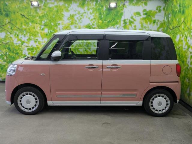 ムーヴキャンバス ストライプスＧ　保証書／社外　ナビ／衝突安全装置／両側電動スライドドア／シートヒーター　前席／車線逸脱防止支援システム／ドライブレコーダー　前後／ヘッドランプ　ＬＥＤ／Ｂｌｕｅｔｏｏｔｈ接続／ＥＢＤ付ＡＢＳ　ドラレコ（2枚目）