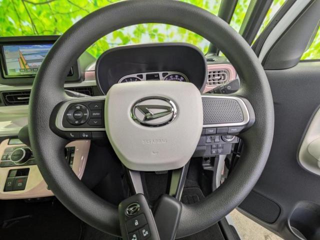 ムーヴキャンバス ストライプスＧ　保証書／社外　ナビ／衝突安全装置／両側電動スライドドア／シートヒーター　前席／車線逸脱防止支援システム／ドライブレコーダー　前後／ヘッドランプ　ＬＥＤ／Ｂｌｕｅｔｏｏｔｈ接続／ＥＢＤ付ＡＢＳ　ドラレコ（13枚目）