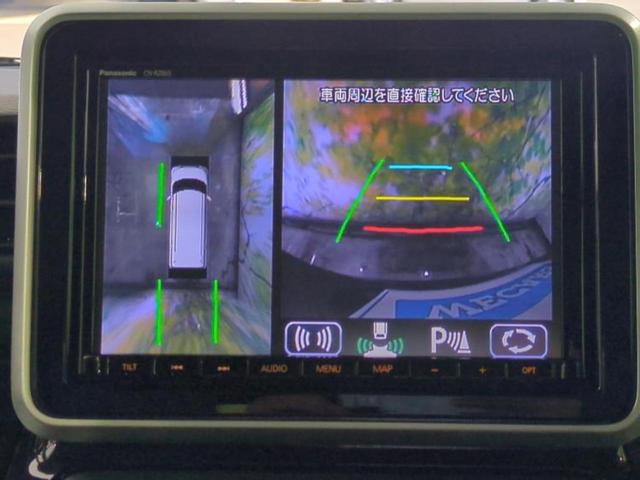 スペーシアカスタム ハイブリッドＸＳ　新品タイヤ／保証書／純正　８インチ　ＳＤナビ／両側電動スライドドア／シートヒーター／全方位モニター用カメラ／シート　ハーフレザー／ヘッドランプ　ＬＥＤ／Ｂｌｕｅｔｏｏｔｈ接続／ＥＴＣ　全周囲カメラ（12枚目）