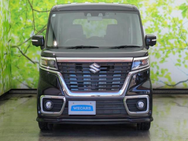 スペーシアカスタム ハイブリッドＸＳ　新品タイヤ／保証書／純正　８インチ　ＳＤナビ／両側電動スライドドア／シートヒーター／全方位モニター用カメラ／シート　ハーフレザー／ヘッドランプ　ＬＥＤ／Ｂｌｕｅｔｏｏｔｈ接続／ＥＴＣ　全周囲カメラ（56枚目）